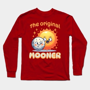 The original Mooner [eclipse design] Long Sleeve T-Shirt